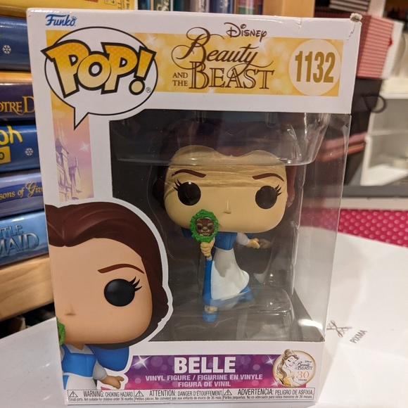 Funko Other - FUNKO POP! Disney Belle BEAUTY AND THE BEAST vinyl figure NIB 1132 Souvenir